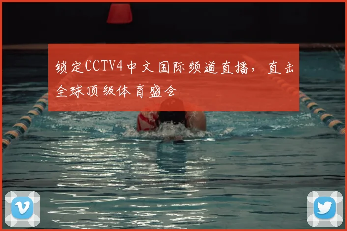 锁定CCTV4中文国际频道直播，直击全球顶级体育盛会